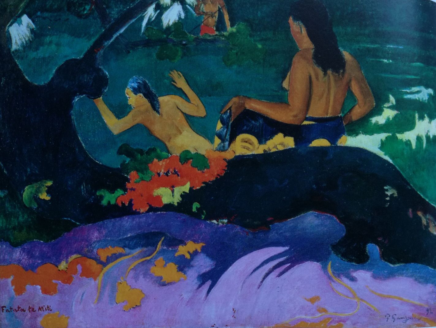 Guardare l'Arte - Il Mare Paul Gauguin, Fatata te miti (in riva al mare), 1892, Washington. National Gallery