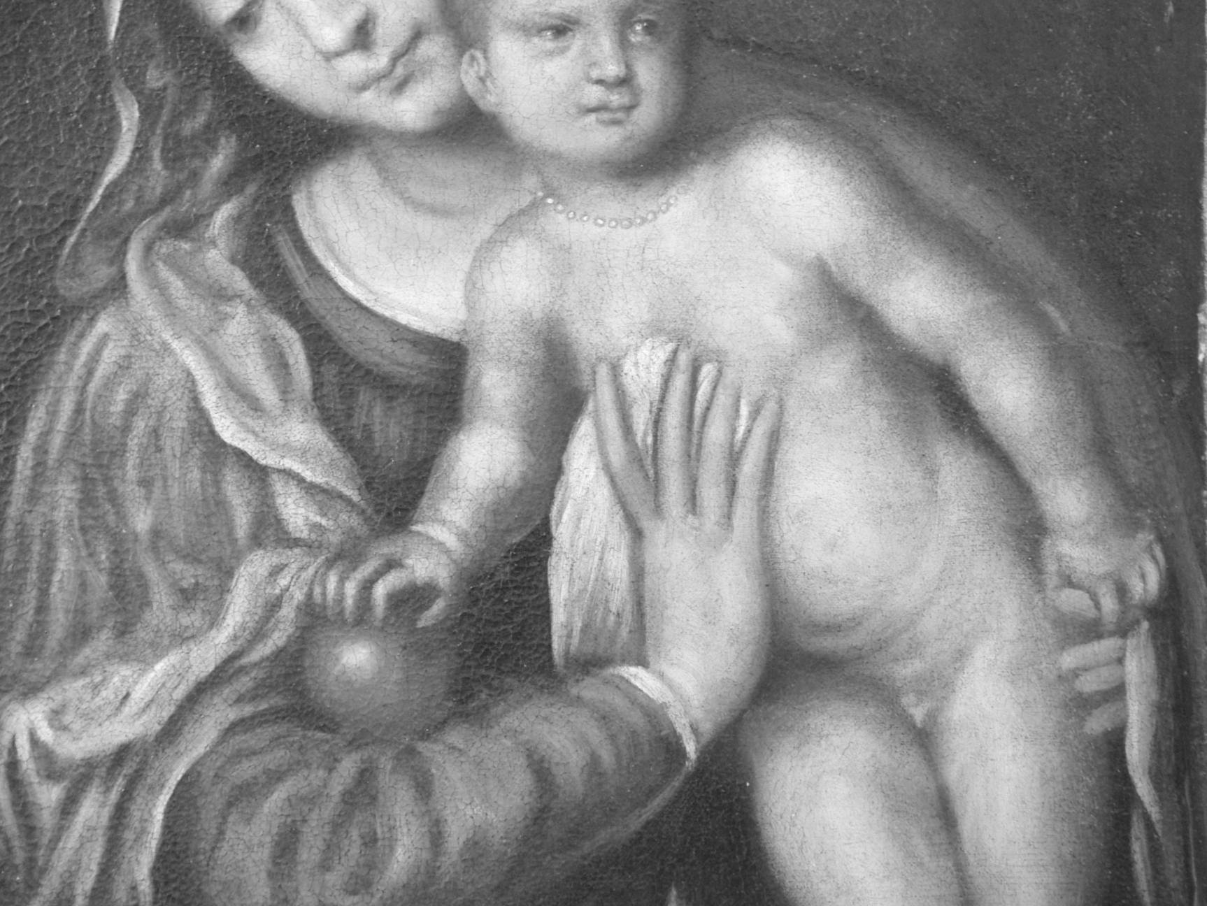 Madonna con bambino Tiziano Collezione Privata